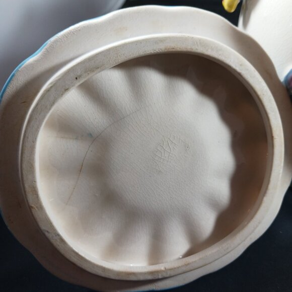 Vintage 1950s kitschy Mouse Themed Lidded Cookie Jar - Picture 4 of 13